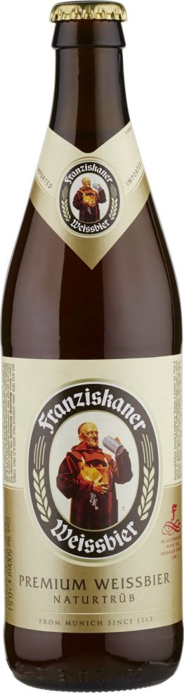 Franziskaner Hefe-Weissbier MW 50cl HAx20