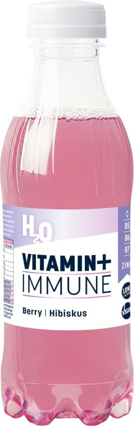 Fresh Drink H2O Vitamin+ Immune Berry+Hibis.PET-T- 50cl CAx12