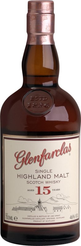 Glenfarclas 15 Years Single Malt 70cl CAx6
