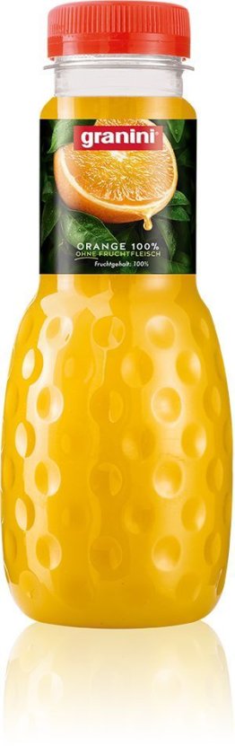 Granini reiner Orange Pet ohne Fruchtfleisch 33cl CAx24