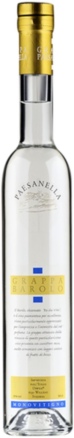 Grappa Paesanella Barolo 50cl CAx6