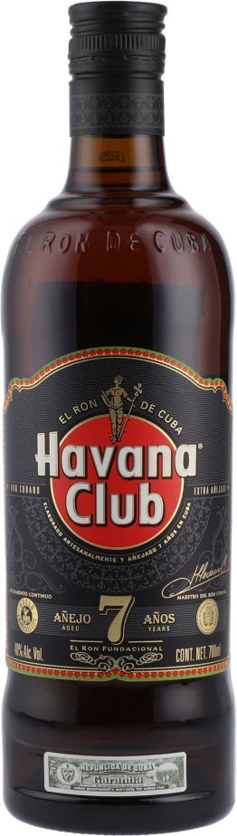 Havana Club Rum Anejo 7 Anos 70cl CAx6
