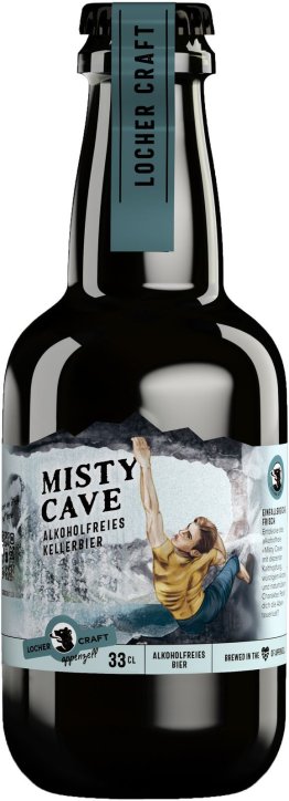 Locher Craft Bier Misty Cave alkoholfrei -T- 33cl HAx10