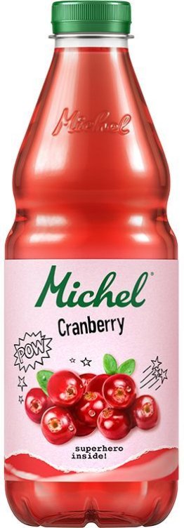 Michel Cranberry Lt Pet 4-Pk 100cl CAx4