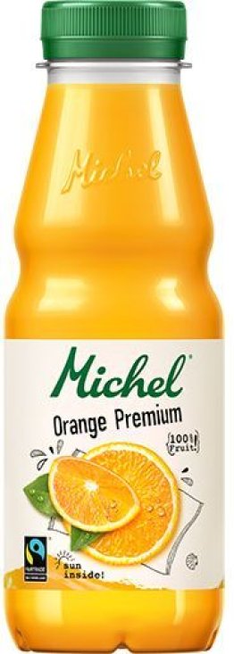 Michel Orangensaft Premium Pet Fair Trade Max Havelaar 33cl CAx24