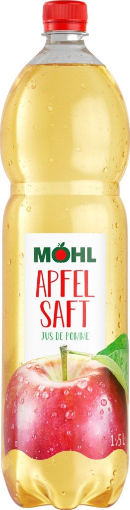 Möhl Apfelsaft 100% Pet 1,5Har 150cl HAx6