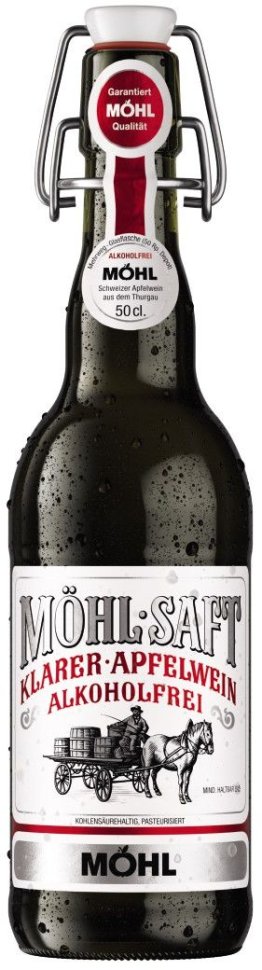 Möhl Apfelw.klar alkoholfrei Bügel 50cl HAx15