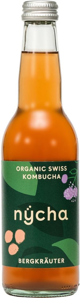 NYCHA Kombucha Bergkräuter 33cl EW Alpines Herbs BIO 33cl CAx24