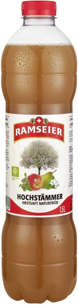 Ramseier Hochstämmer Pet 1,5L-T- Naturtrüb 150cl CAx6