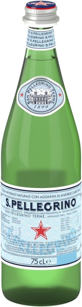 San Pellegrino 75 cl Pfand Fl. Fr. -.50 75cl HAx16
