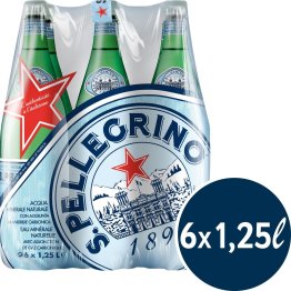 San Pellegrino Pet 1,25l 125cl CAx6