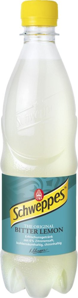 Schweppes Bitter Lemon Pet 5dl -T- 50cl CAx24
