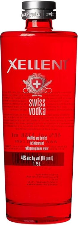 Xellent Swiss Vodka 175cl CAx1