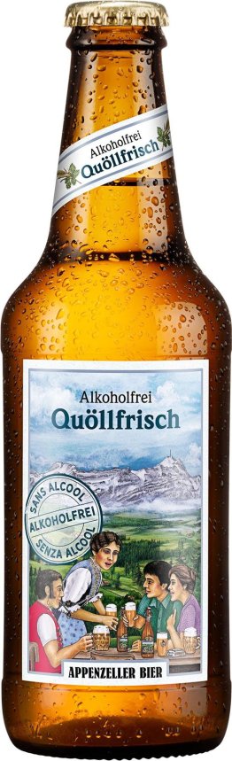 Appenzeller Quöllfrisch alkoholfrei 10Pk -T- 33cl CAx10
