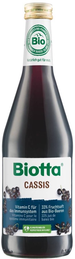 Biotta Cassis Bio 50cl CAx6