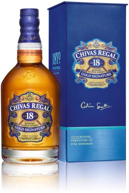 Chivas Regal 18 Years 40% -T- Blended Scotch Whisky 70cl CAx6