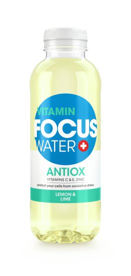Focuswater ANTIOX Lemon & Ginger PET 50cl CAx12