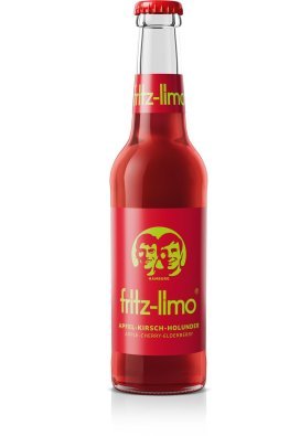 Fritz-Limo Apfel-Kirsch Holunder 33cl HAx24