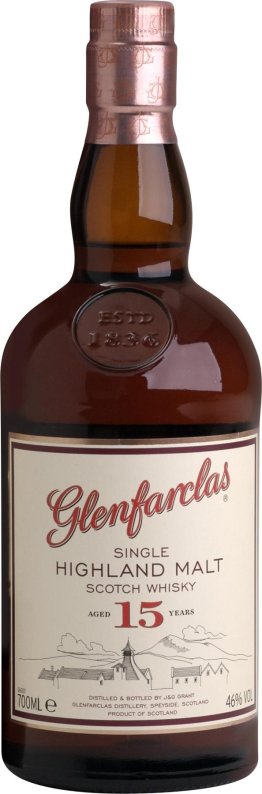 Glenfarclas 15 Years Single Malt 70cl CAx6