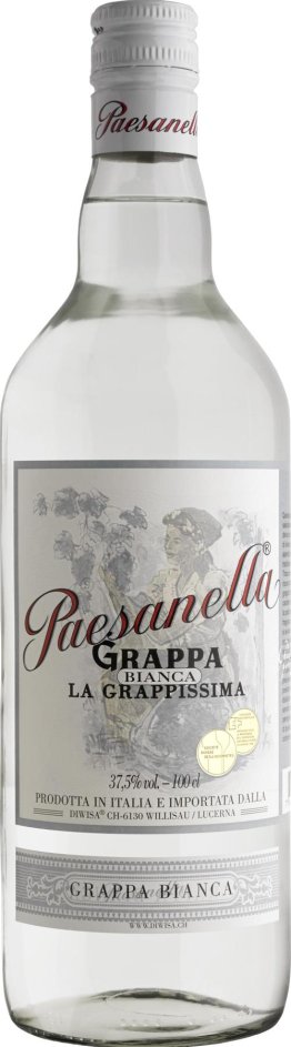 Grappa Bianca Paesanella 100cl CAx6