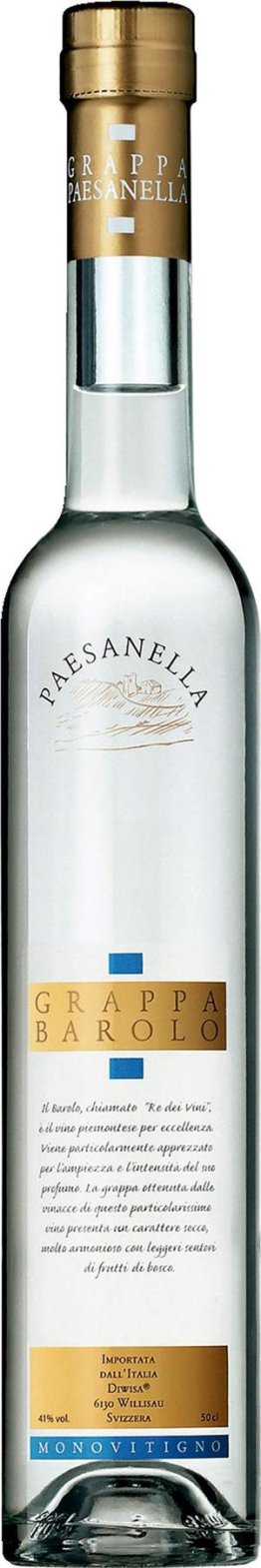 Grappa Paesanella Barolo -T- 50cl CAx6
