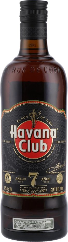 Havana Club Rum Anejo 7 Anos 70cl CAx6