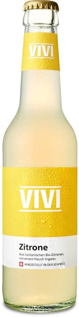 Vivi Soda Zitrone&Ingwer BIO 33cl HAx24