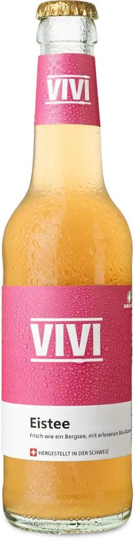 Vivi Tea Schweizer Alpenkräuter BIO 33cl HAx24