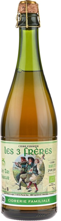 Cidre Les 3 frères BRUT BIO-T- #ausverkauft 75cl CAx6