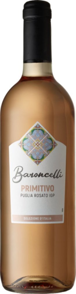 Baroncelli Primitivo Rosato Salento IGT Selezione Sud 75cl CAx6