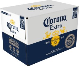 Corona Extra 6-pk 33cl EW 33cl CAx24