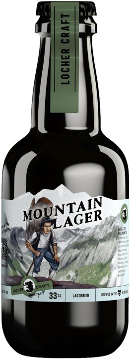 Locher Craft Mountain Lager 33cl -T- 33cl HAx10