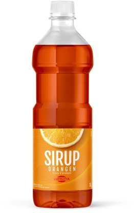 Lufrutta Orange Sirup Pet 100cl CAx6