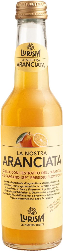 Lurisia Aranciata ORANGE 275ml 4Pk 27.5cl CAx24