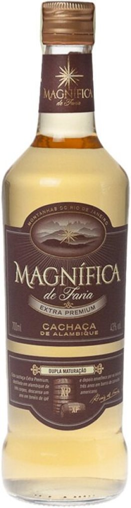 Magnifica Cachaca Extra Premium -T- XP Dupla Maturaçao 70cl CAx6