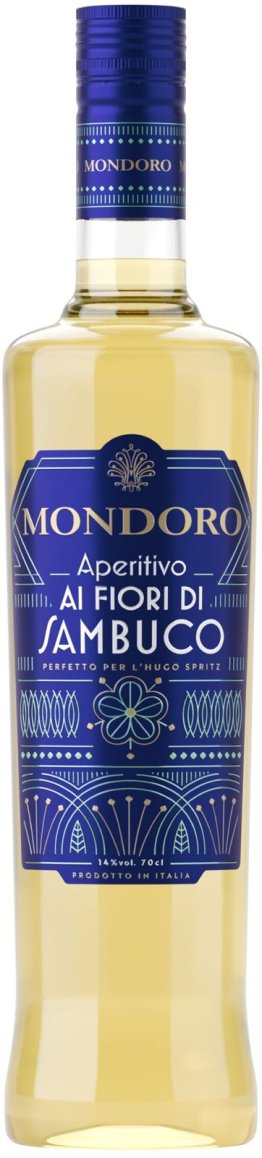 Mondoro Aperitivo Elderflower / Holunderblüte 70cl CAx6