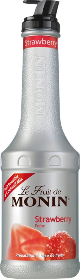 Monin Fruchtpüree Erdbeere -T- Fraise (Strawberry) 100cl CAx4