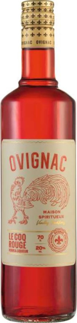 Ovignac Red Vodka Liqueur -T- 70cl CAx6