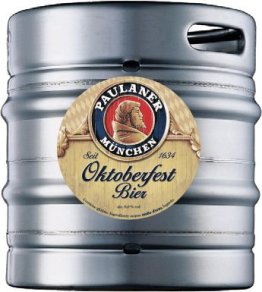 Paulaner Oktoberfest Bier Fass -T- 100cl FAx30