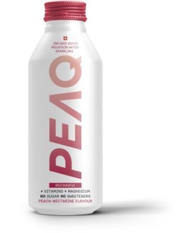 PEAQ Peach-Nectarine Recharge Alu Fl. 4,73 dl -T- 47cl CAx12