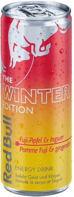 Red Bull Winter Edition Fuji-Apfel & Ingwer -T- 25cl CAx24