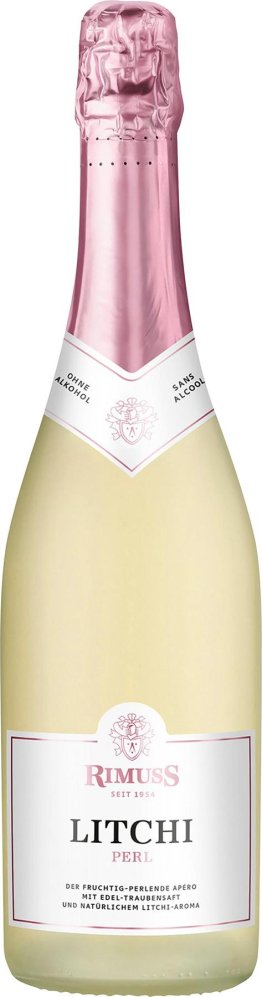 Rimuss Litchi Perl -T- demi sec Champagner Fl. 75cl CAx6