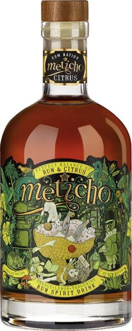 Rum Nation Meticho -T- Chocolate & Toffee 70cl CAx6