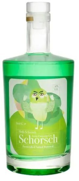 Schorsch Gin Hulk grün -T- Swiss Premium Gin 50cl CAx6