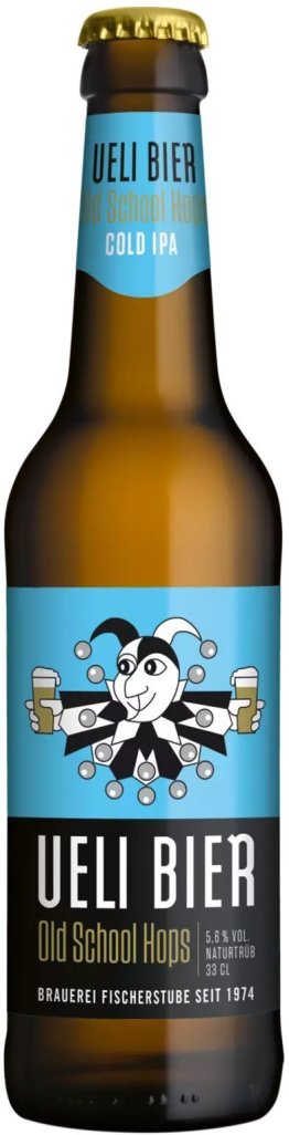 Ueli Bier Old School Hops Cold IPA 24x33cl 33cl HAx24