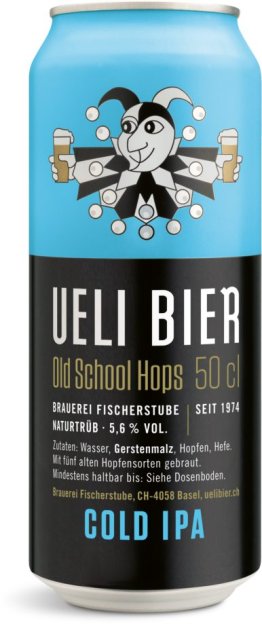 Ueli Bier Old School Hops Cold IPA Dose 6-Pk 50cl CAx24