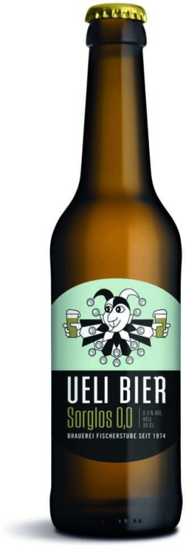 Ueli Bier Sorglos 24x33cl 0.0% 33cl HAx24