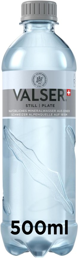 Valser Still Silence Pet 5dl Silber 50cl CAx24