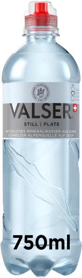 Valser Still Silence Silber SPORTSCAP 75cl CAx6