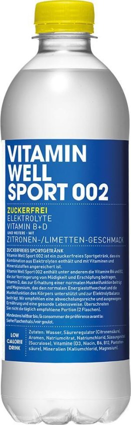Vitamin Well Sport 002 50cl -T- 50cl CAx12